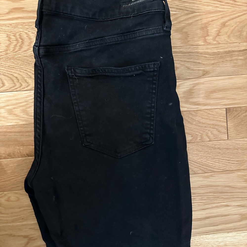 Citizens for Humanity Chrissy High Rise Skinny -Size 31 Black